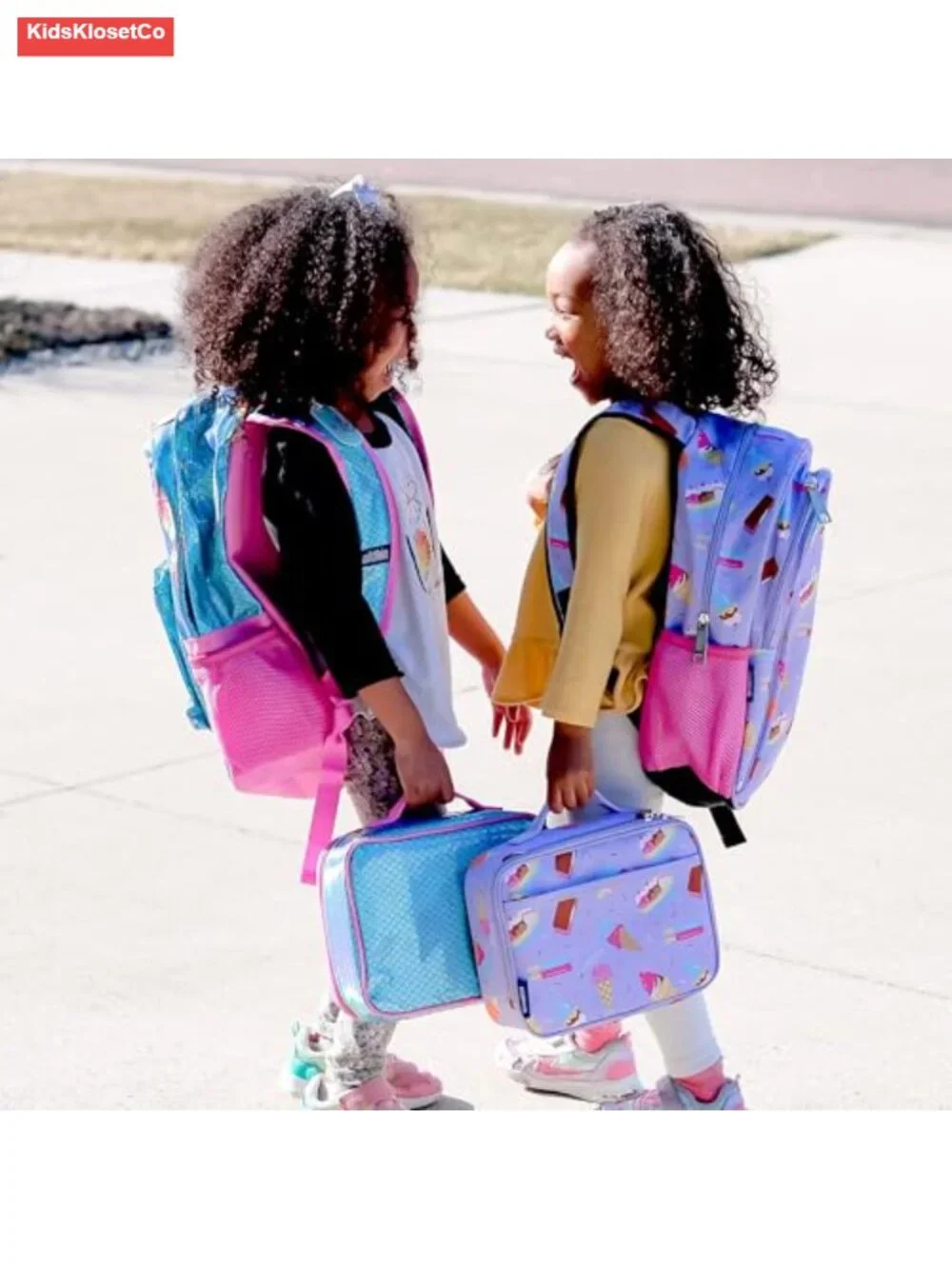 Kids 15 Inch Backpack for School, Polyester, Adjustable Padded Straps